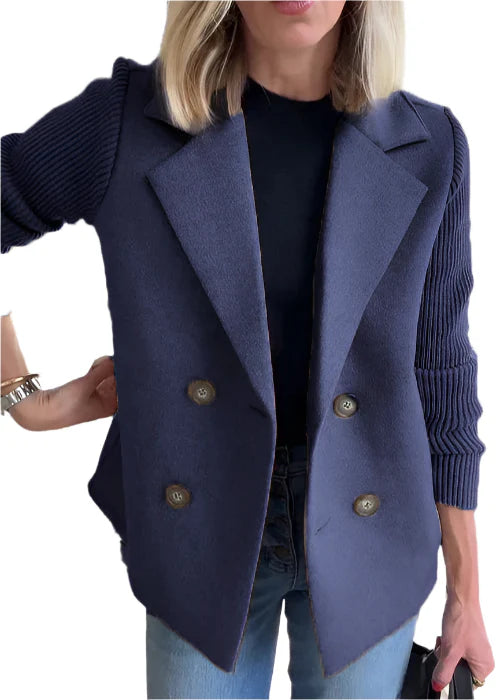 Nitasha - Damen Zeitlos Eleganter Mantel