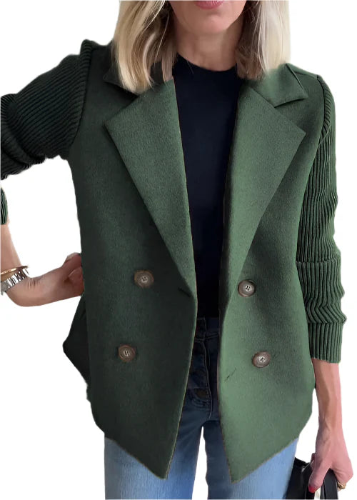 Nitasha - Damen Zeitlos Eleganter Mantel
