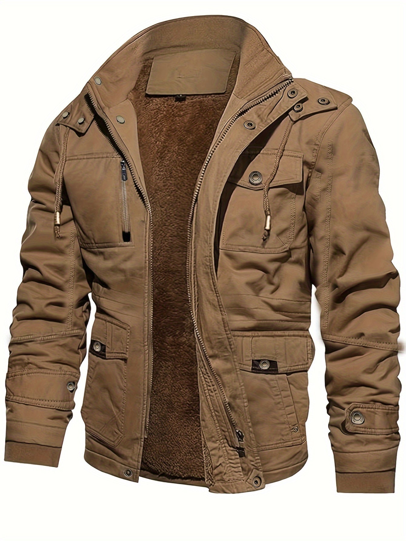 Jamal – Herren Winterjacke, Gefüttert & Verlängert