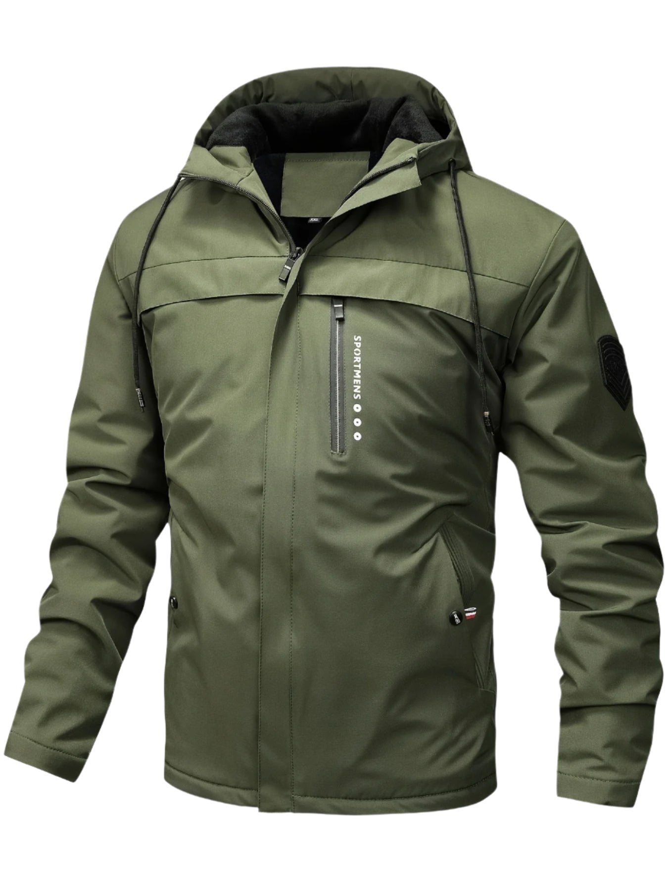 Chase – Warme Fleecejacke mit Kapuze