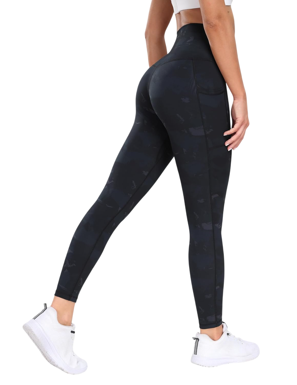 Deborah – Damen High-Waist Yoga-Leggings mit Taschen