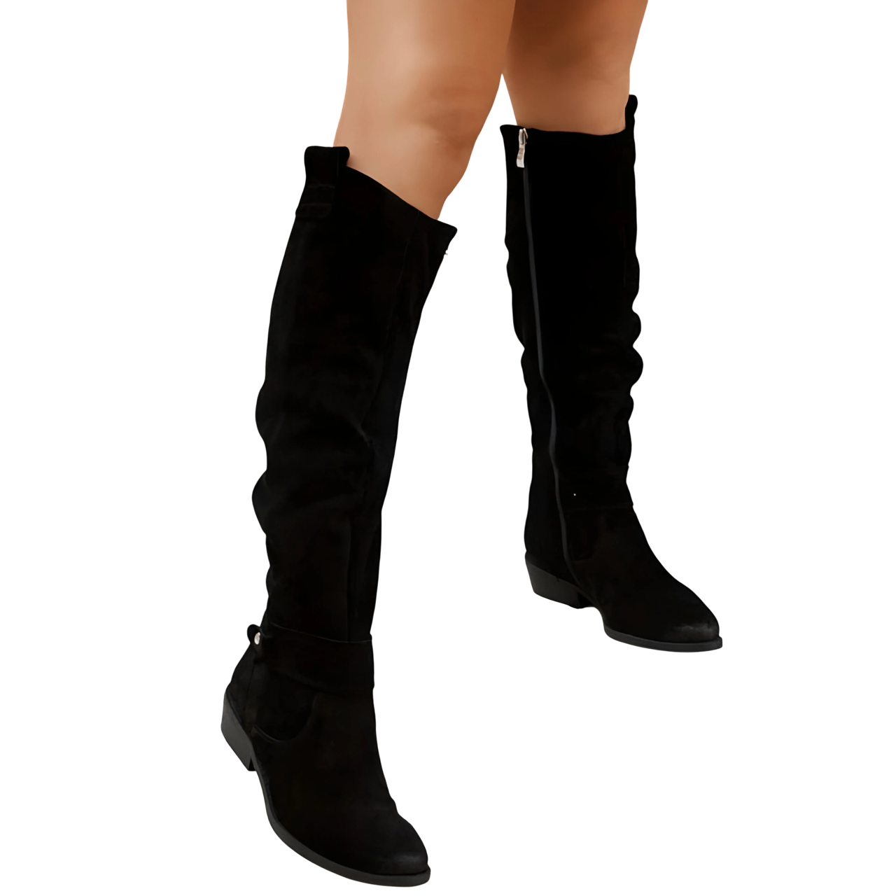 Gianna – Bequeme Kniehohe Lederstiefel