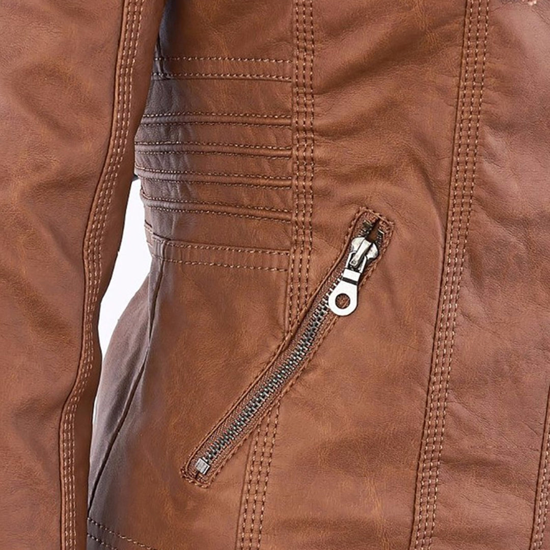 Evelyn – Women's Leather Summer Jacket