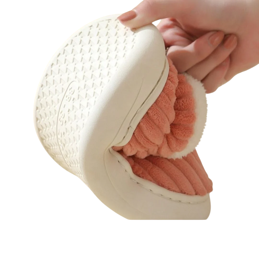 Azaria – Ultra-Weiche Fleece-Hausschuhe – Gemütlich, Warm & Rutschfest