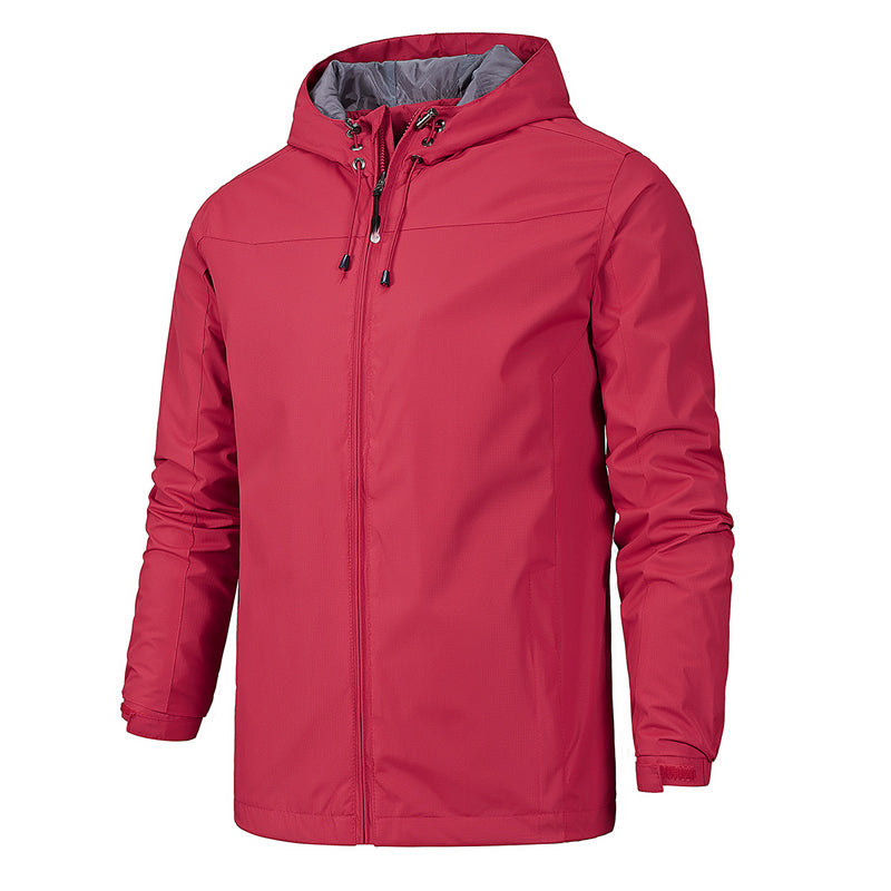 Riley – Wasserdichte Herrenjacke mit Kapuze