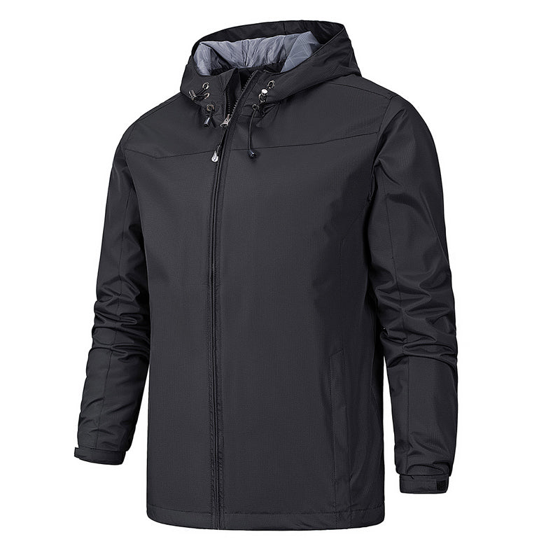 Riley – Wasserdichte Herrenjacke mit Kapuze