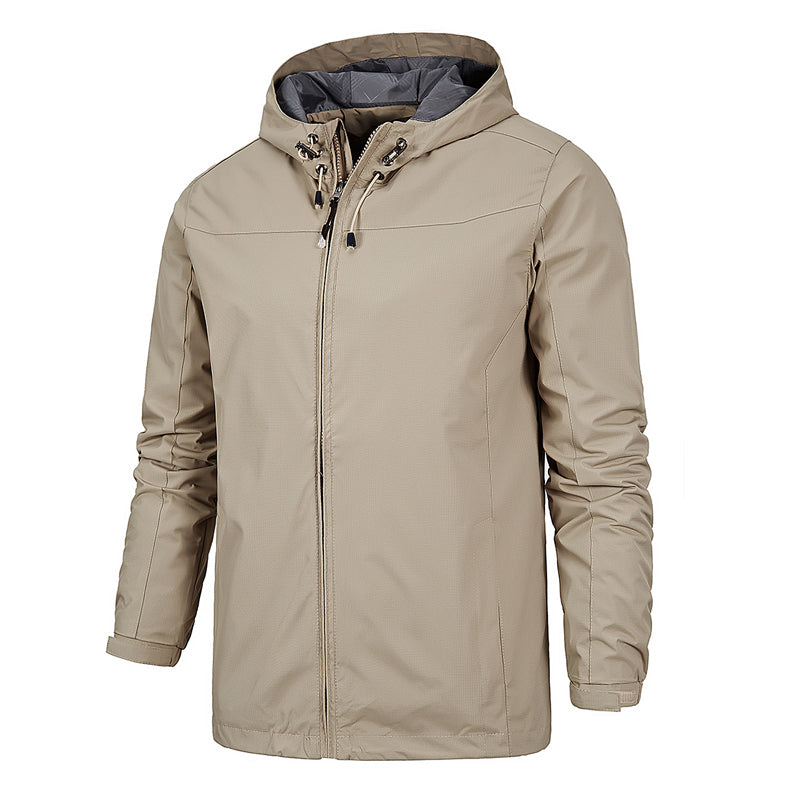 Riley – Wasserdichte Herrenjacke mit Kapuze