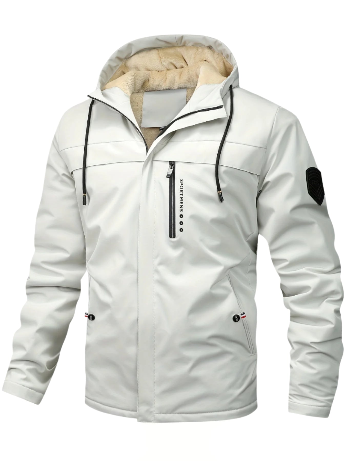 Chase – Warme Fleecejacke mit Kapuze