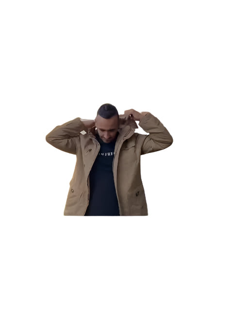 Jamal – Herren Winterjacke, Gefüttert & Verlängert