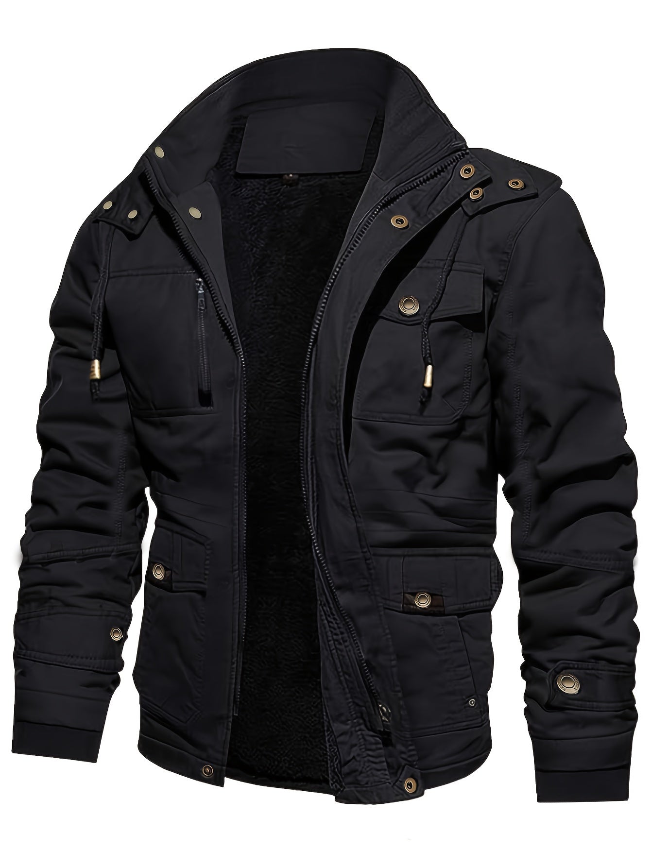 Jamal – Herren Winterjacke, Gefüttert & Verlängert