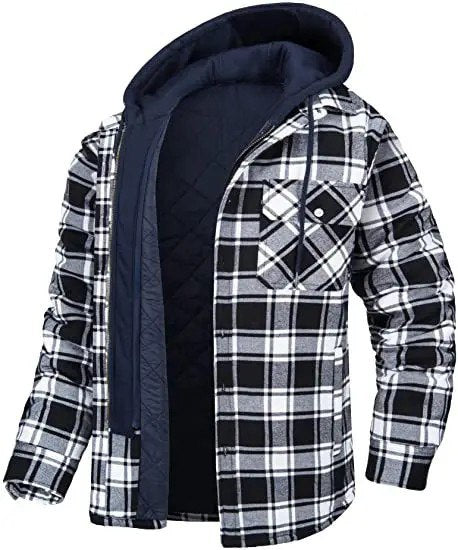 Claude – Herrenjacke im klassischen Stil mit Fleecefutter