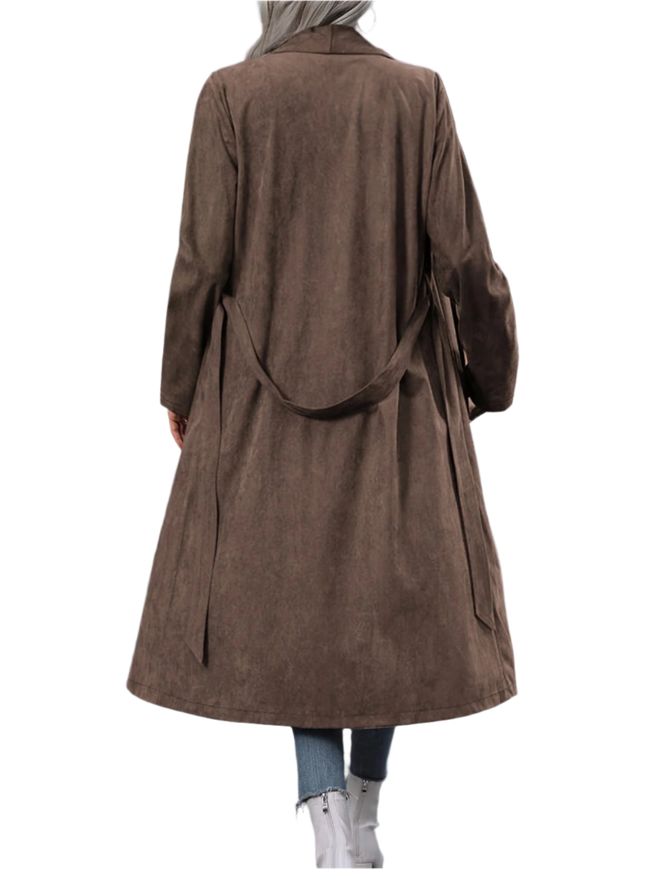 Zahara – Vintage Trenchcoat in Braun