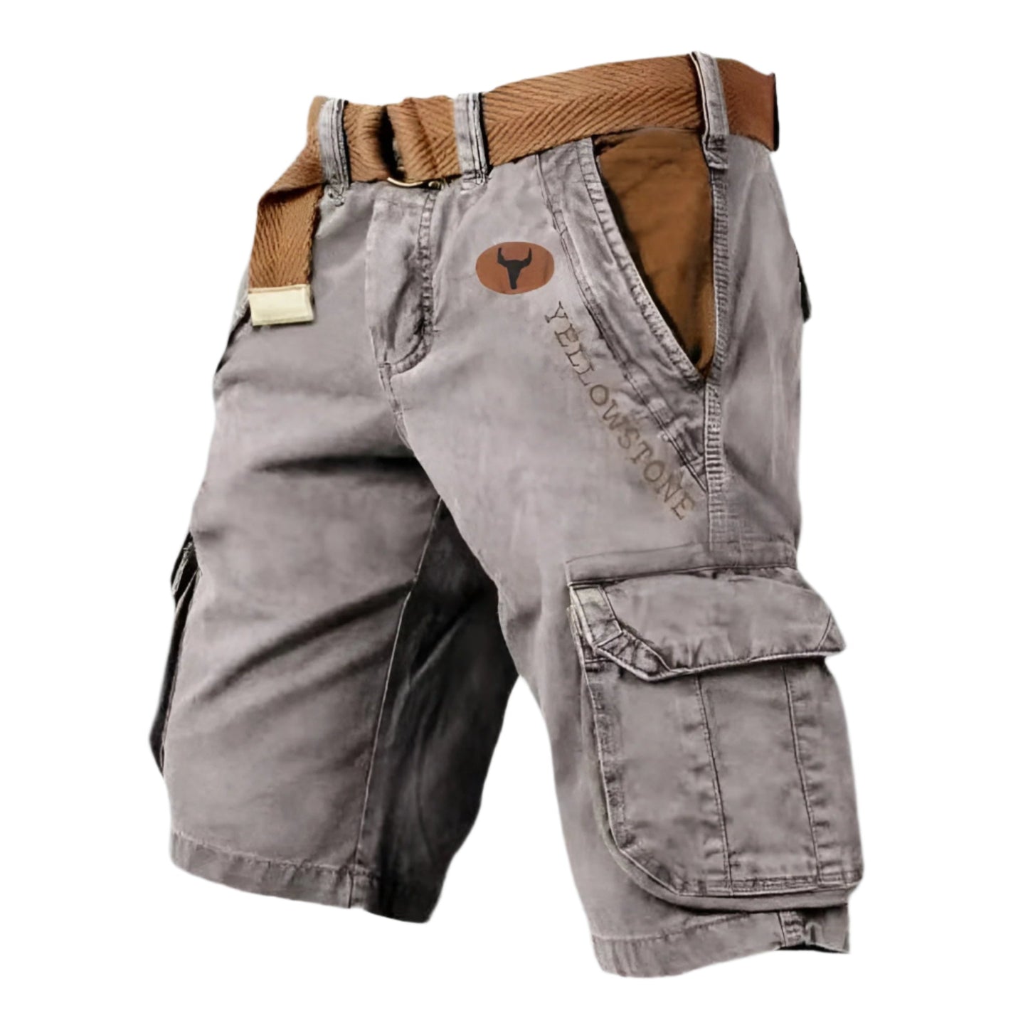 Jojo – Handgefertigte Cargo-Shorts für Herren