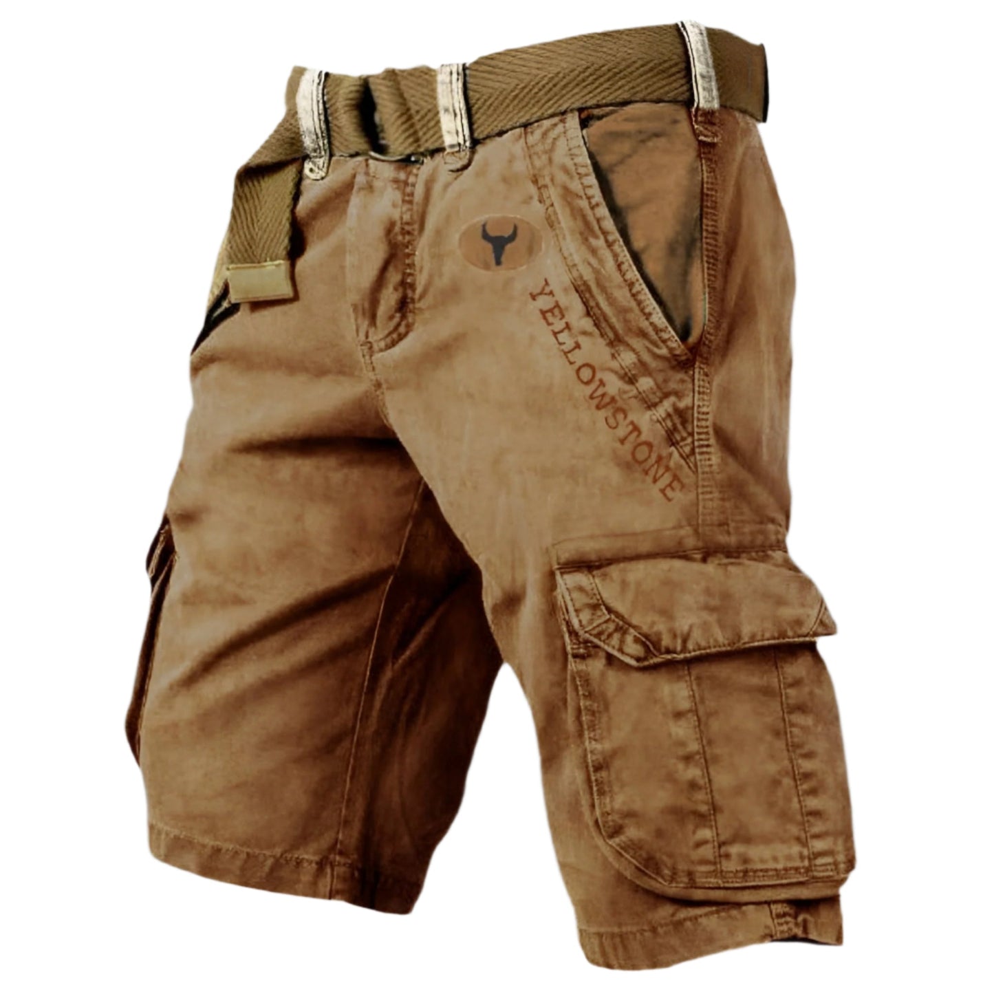 Jojo – Handgefertigte Cargo-Shorts für Herren