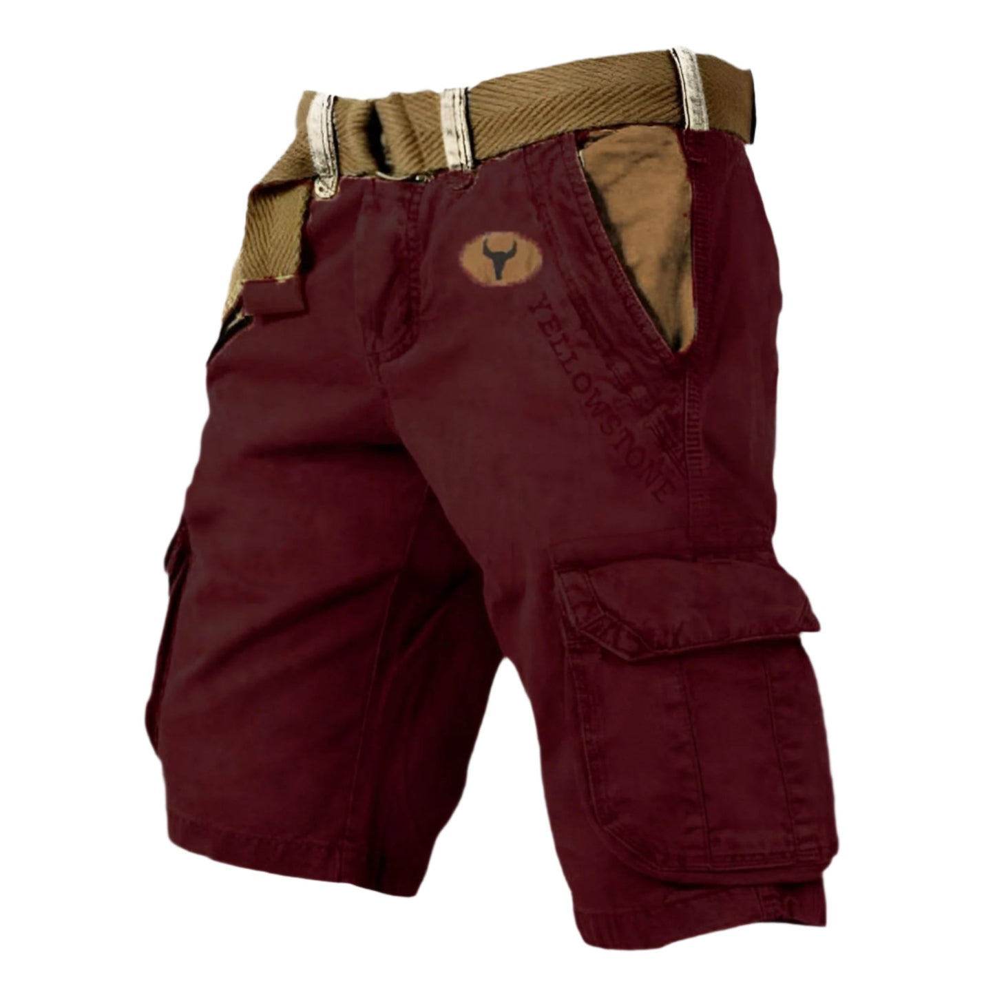 Jojo – Handgefertigte Cargo-Shorts für Herren