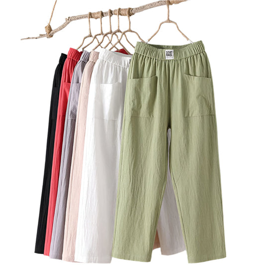Alexa – Weit geschnittene Sommerhose für Damen