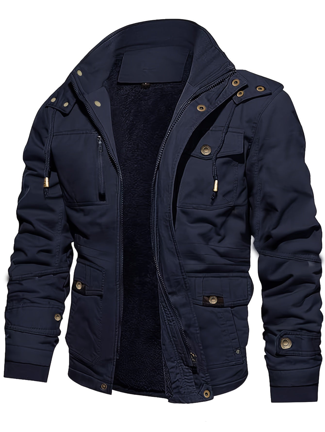 Jamal – Herren Winterjacke, Gefüttert & Verlängert