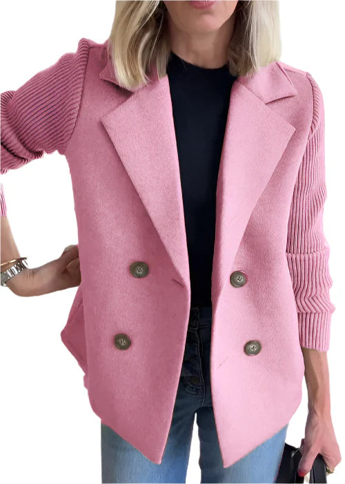 Nitasha - Damen Zeitlos Eleganter Mantel
