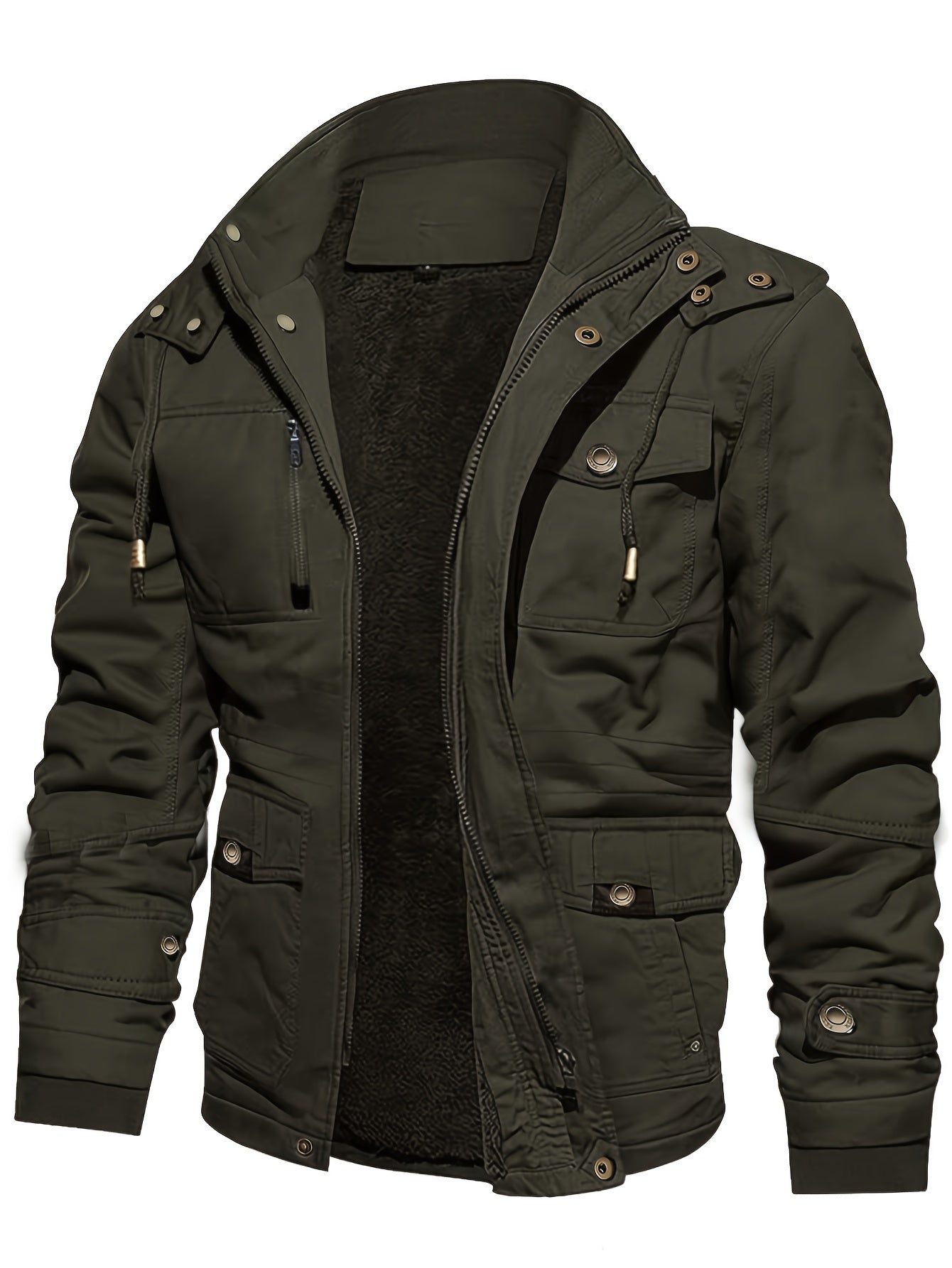 Jamal – Herren Winterjacke, Gefüttert & Verlängert