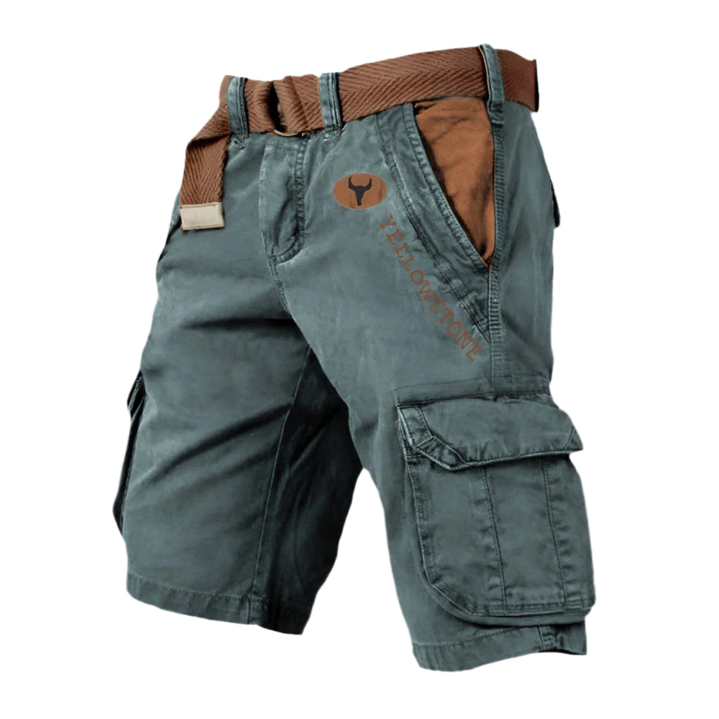 Jojo – Handgefertigte Cargo-Shorts für Herren