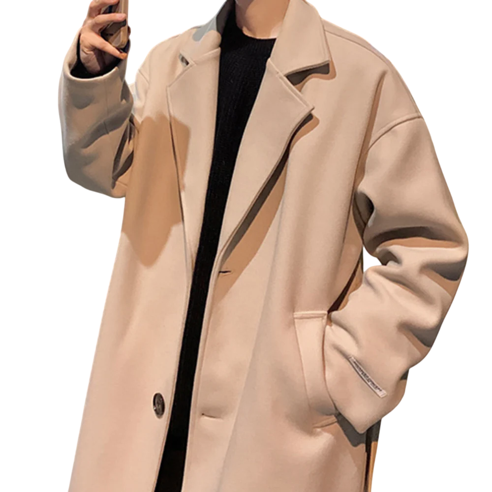 Ralph – Eleganter und Warmer Trenchcoat für Herren