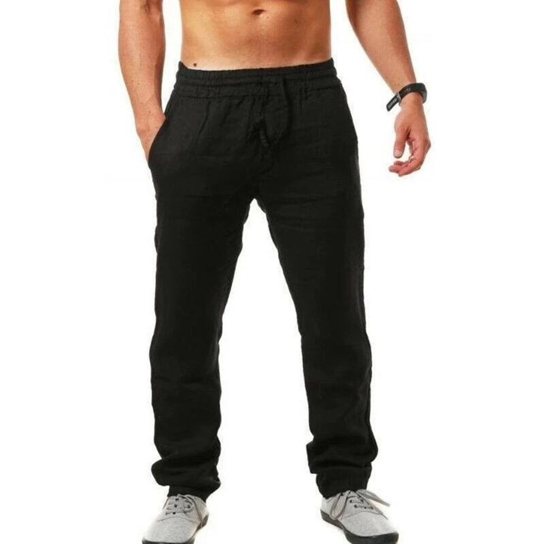 Ethan – Herren-Sommer-Leinenhose