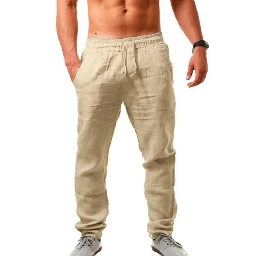 Ethan – Herren-Sommer-Leinenhose