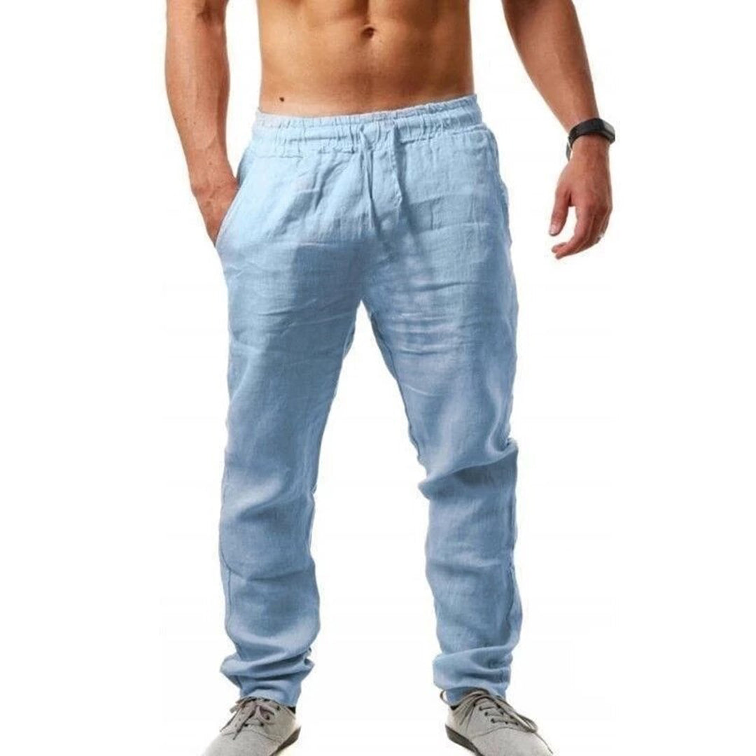 Ethan – Herren-Sommer-Leinenhose