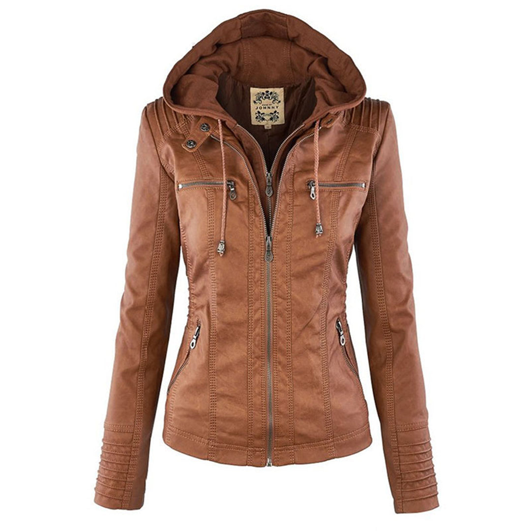 Evelyn – Women's Leather Summer Jacket