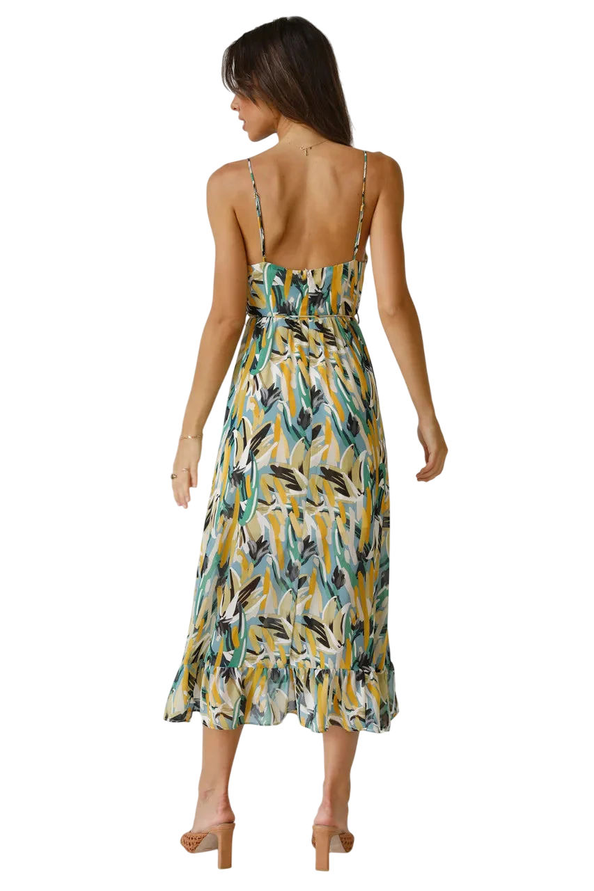 Aami – Boho Floral Maxikleid