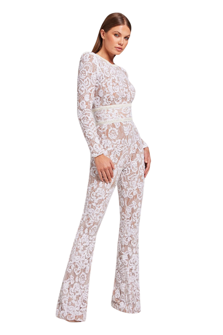 Caitlin – Eleganter Spitzen-Jumpsuit für Damen