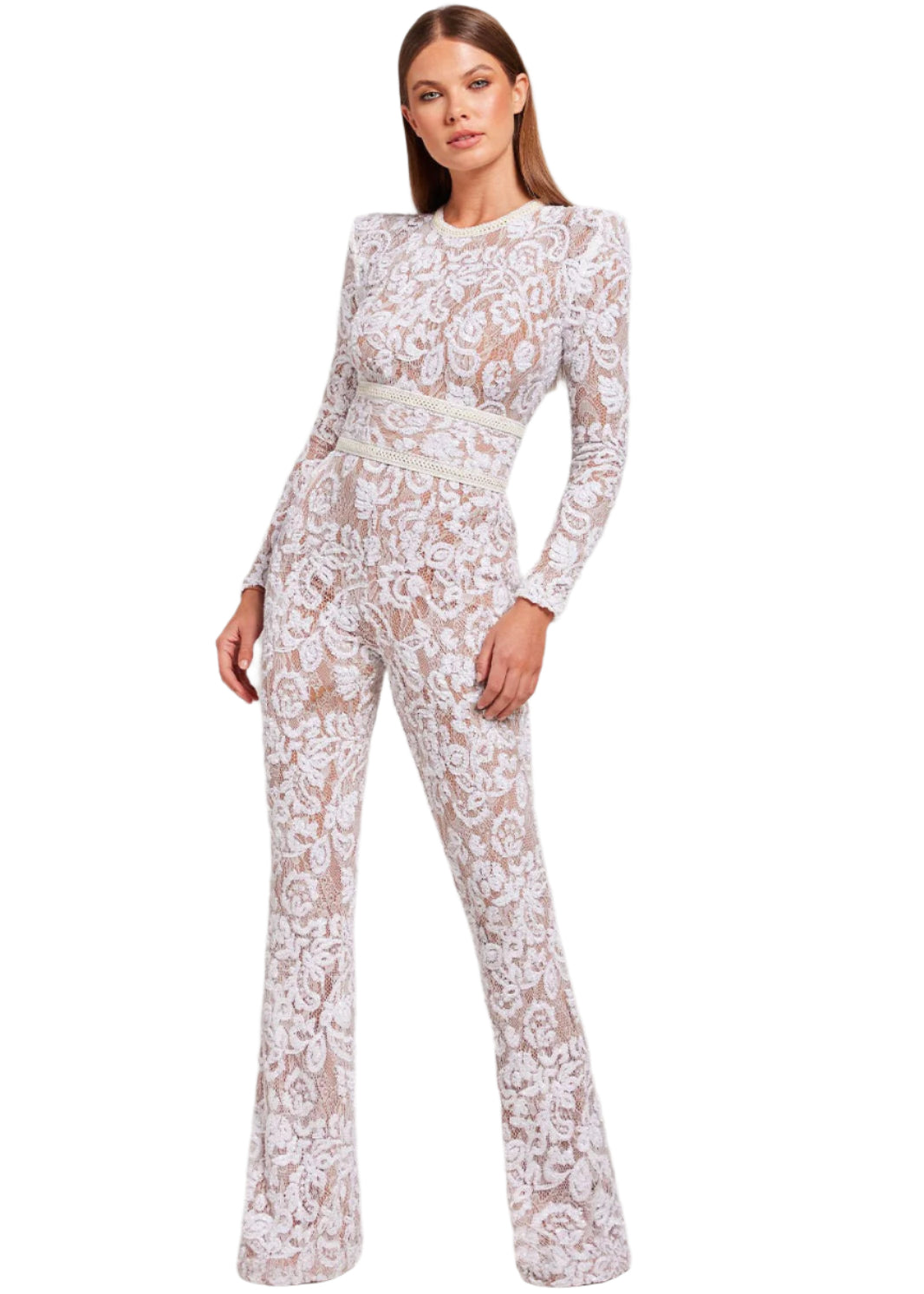 Caitlin – Eleganter Spitzen-Jumpsuit für Damen