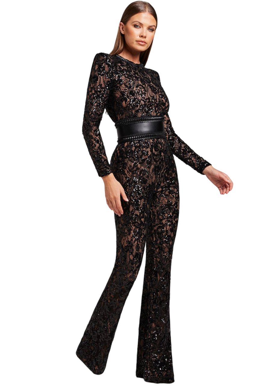 Caitlin – Eleganter Spitzen-Jumpsuit für Damen